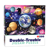 Cheatwell Planets Double-Trouble Jigsaw Puzzle 500 Pieces (CHE28569)