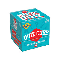 Cheatwell Quiz Cube Music Quiz Card Game 3-Players Ages 14+ (CHE55121)