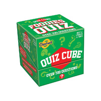 Cheatwell Quiz Cube Foodies Quiz Card Game 3-Players Ages 14+ (CHE55138)