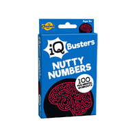 Cheatwell iQ Busters Nutty Numbers 100 Fun Mental Workouts Ages 8+ (CHE67056)
