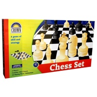 CHESS SET, (Crown) (CHS108006)