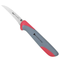 Clauss 2.5" Titanium Curved Pairing Knife Non-slip Grip 63.5mm (CL-18414)