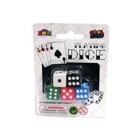Playing Dice Coloured 14mm 5pcs (CLA023050)
