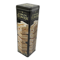 Cardinal Classics Jumbling Tower in Tin Classic Game for Ages 8+ (CLA396988)