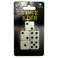 Cardinal Dice Pack of 5 16mm (CLA719350)