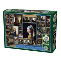 Cobble Hill Vermeer Jigsaw Puzzle incl Poster 1000 Pieces