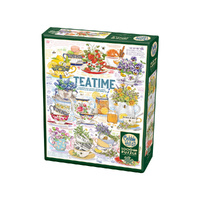 Cobble Hill Tea Time Jigsaw Puzzle incl Poster 1000 Pieces (COB40116)