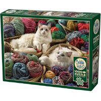 Cobble Hill Ragdolls Jigsaw Puzzle incl Poster 1000 Pieces (COB40141)