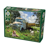 Cobble Hill Sheep Field Jigsaw Puzzle incl Poster 1000 Pieces (COB40153)
