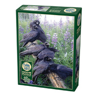 Cobble Hill Raven Rendezvous Jigsaw Puzzle incl Poster 1000 Pieces