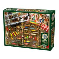 Cobble Hill Fishing Lures Jigsaw Puzzle 1000 Pieces (COB40185)