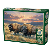 Cobble Hill Dusty Plains Jigsaw Puzzle incl Poster 1000 Pieces