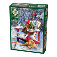 Cobble Hill Warm Winter's Day Jigsaw Puzzle incl Poster 1000 Pieces