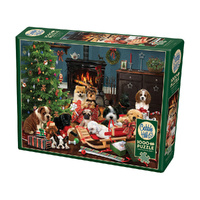 Cobble Hill Christmas Puppies Jigsaw Puzzle 1000 Pieces (COB40214)