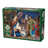 Cobble Hill Miracle in Bethlehem Jigsaw Puzzle incl Poster 1000 Pieces