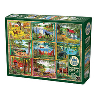 Cobble Hill Postcards from Lake Country Jigsaw Puzzle 1000 Pieces (COB40231)