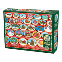 Cobble Hill Snow Globe Cookies Jigsaw Puzzle 1000 Pieces (COB40260)
