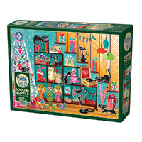 Cobble Hill Christmas Cats Jigsaw Puzzle 1000 Pieces (COB40272)
