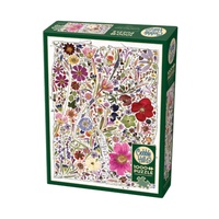 Cobble Hill Flower Press Spring Jigsaw Puzzle 1000 Pieces