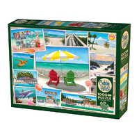 Cobble Hill Happy Place Jigsaw Puzzle incl Poster 1000 Pieces (COB40279)