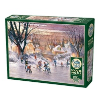 Cobble Hill Hometown Hockey Jigsaw Puzzle incl Poster 1000 Pieces