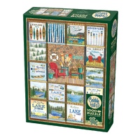 Cobble Hill Lake Country Jigsaw Puzzle incl Poster 1000 Pieces