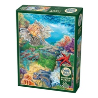 Cobble Hill Reef Life Adult Jigsaw Puzzle incl Poster 1000 Pieces