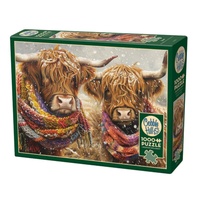 Cobble Hill Brrr! Adult Jigsaw Puzzle incl Poster 1000 Pieces