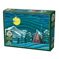 Cobble Hill Winter Tranquility Jigsaw Puzzle incl Poster 1000 Pieces