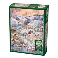 Cobble Hill Hilltop Farm Jigsaw Puzzle incl Poster 1000 Pieces
