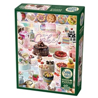 Cobble Hill Cake Time Adult Jigsaw Puzzle incl Poster 1000 Pieces