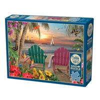 Cobble Hill Island Paradise Jigsaw Puzzle 500 Pieces