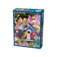 Cobble Hill Spring Birdhouse Jigsaw Puzzle 500 Piece (COB45042)