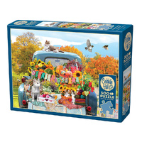 Cobble Hill Country Truck in Autumn Jigsaw Puzzle 500 Pieces (COB45063)