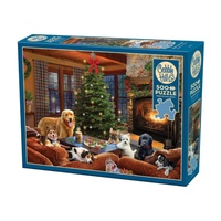 Cobble Hill Furry Festivities Jigsaw Puzzle 500 Pieces
