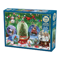 Cobble Hill Snow Globes Jigsaw Puzzle incl Poster 500 Piece (COB45077)