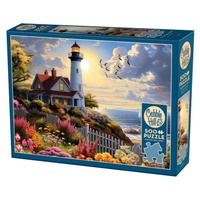 Cobble Hill To The Lighthouse Jigsaw Puzzle 500 Pieces