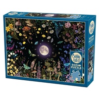 Cobble Hill Night Garden Jigsaw Puzzle incl Poster 500 Pieces