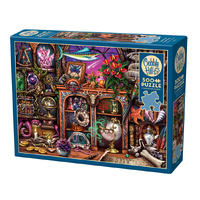 Cobble Hill Cabinet of Curiosities Jigsaw Puzzle incl Poster 500 Pieces