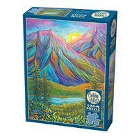 Cobble Hill Secret Solstice Jigsaw Puzzle incl Poster 500 Pieces