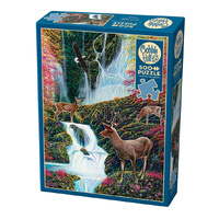 Cobble Hill Mystic Forest Jigsaw Puzzle incl Poster 500 Pieces