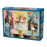 Cobble Hill Chubby Buddies Jigsaw Puzzle incl Poster 500 Pieces