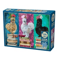 Cobble Hill Silkies Adult Jigsaw Puzzle incl Poster 500 Pieces