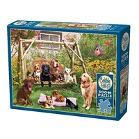 Cobble Hill Doggie Daycare Jigsaw Puzzle incl Poster 500 Pieces