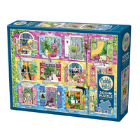 Cobble Hill Living with Cattitude Jigsaw Puzzle incl Poster 500 Pieces
