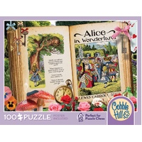 Cobble Hill Once Upon a Time: Alice in Wonderland Jigsaw Puzzle 100 Pieces