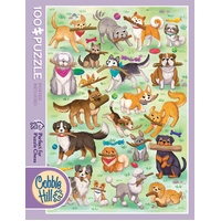 Cobble Hill Fetch! Kids Jigsaw Puzzle incl Poster 100 Pieces