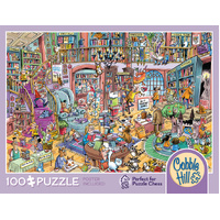Cobble Hill Bookshop Bedlam Jigsaw Puzzle incl Poster 100 Pieces