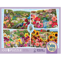 Cobble Hill Garden Tour Jigsaw Puzzle incl Poster 100 Pieces
