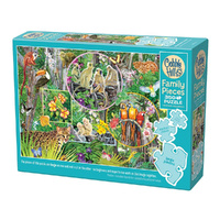 Cobble Hill Rainforest Magic Family Pieces Jigsaw Puzzle 350 Piece (COB47004)